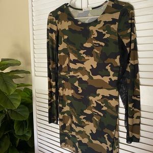 Camouflage dress